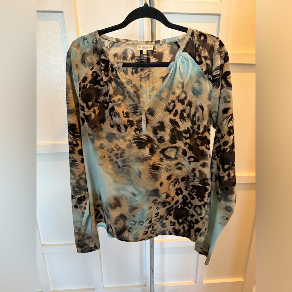 Dea Kudibal Signature real Silk blouse Sz. M